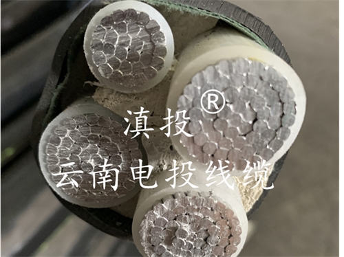铝芯电力电缆YJLV 3*300+1